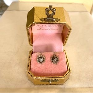Juicy Couture snowflake earrings